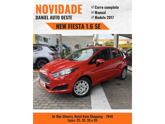 FORD FIESTA 1.6 SE HATCH 16V FLEX 4P MANUAL